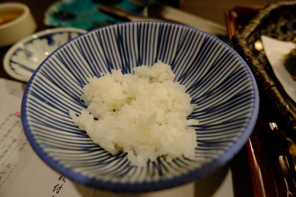 湯喜望 白扇の食事
