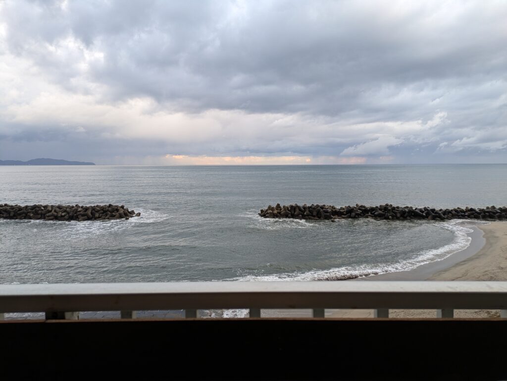 湯喜望 白扇の客室からの景色