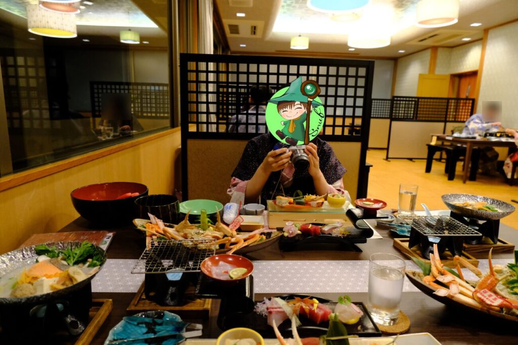 湯喜望 白扇の夕食会場