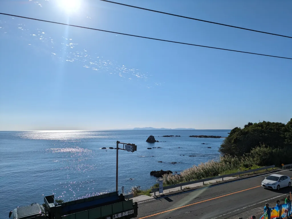 牛ノ浜駅からの景色