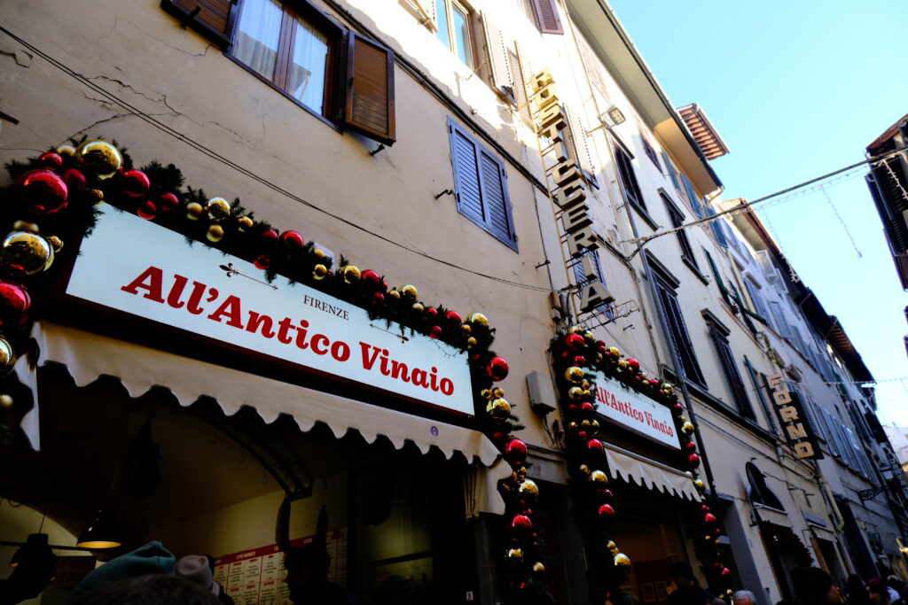 All’Antico Vinaioの外観