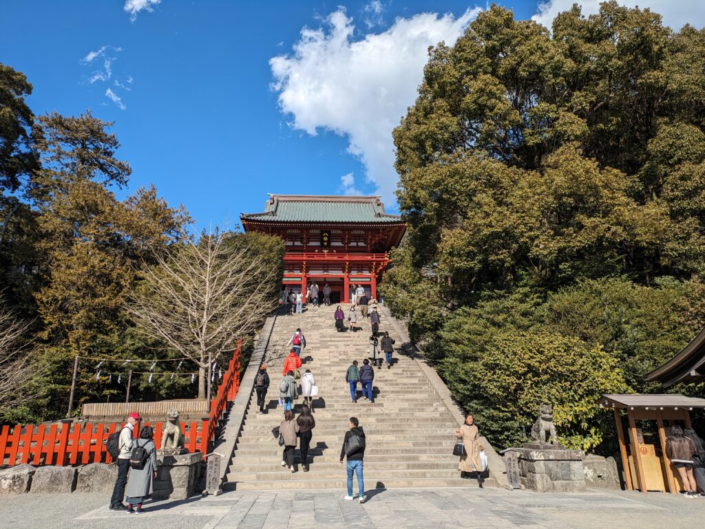 鶴岡八幡宮の外観