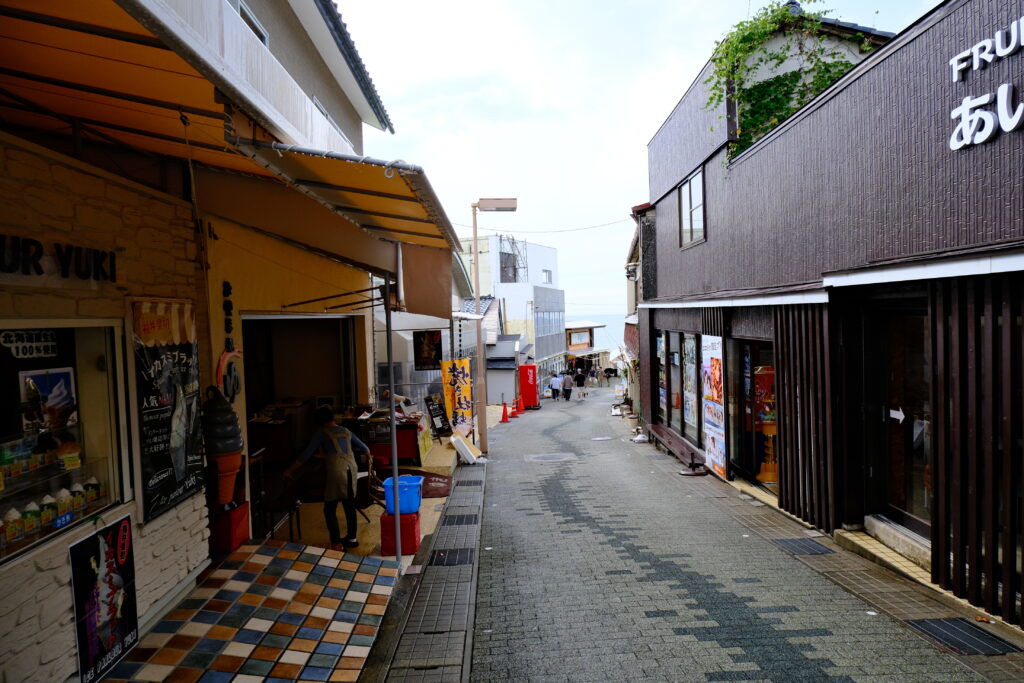 東尋坊商店街の写真