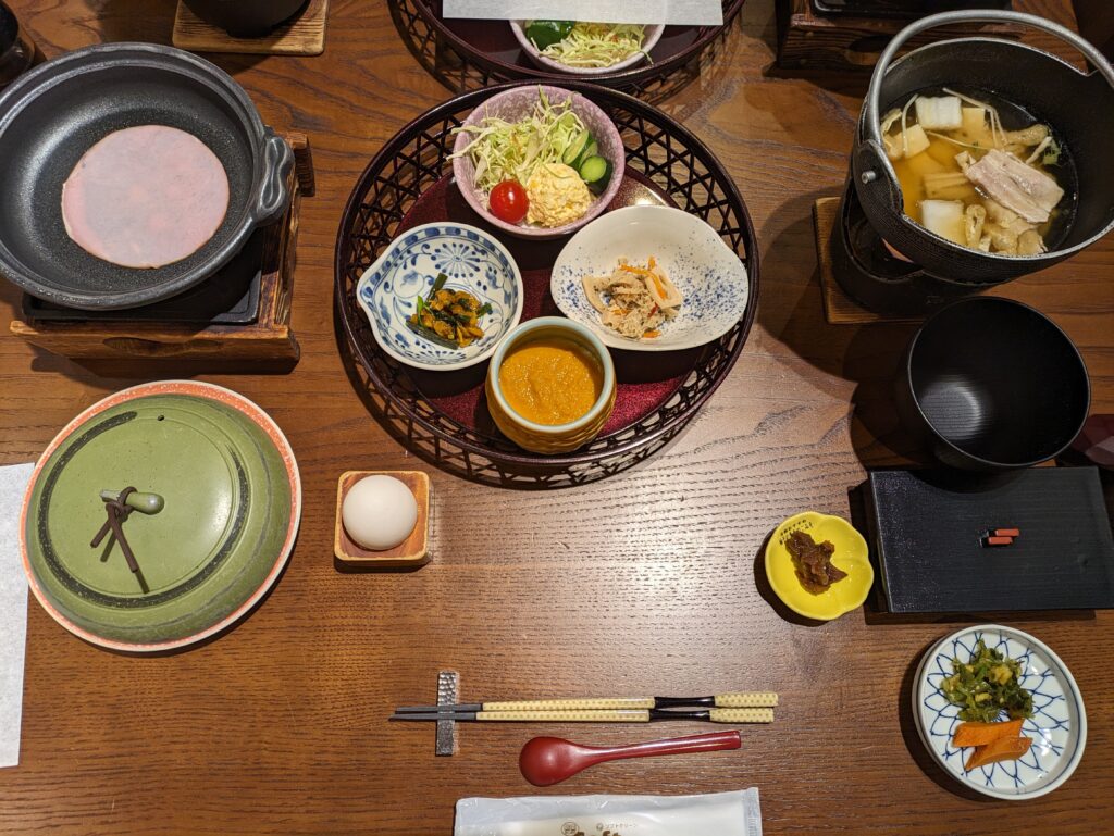 昼神グランドホテル天心の朝食