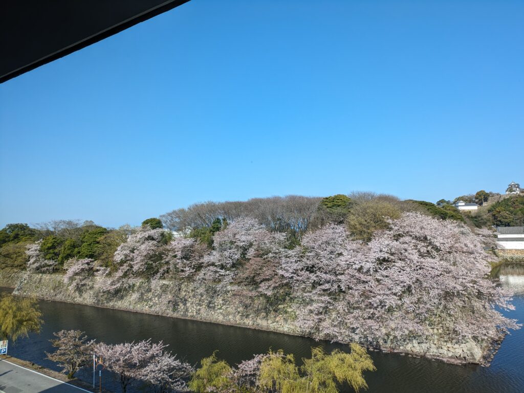 彦根キャッスル リゾート&スパの部屋から見る景色