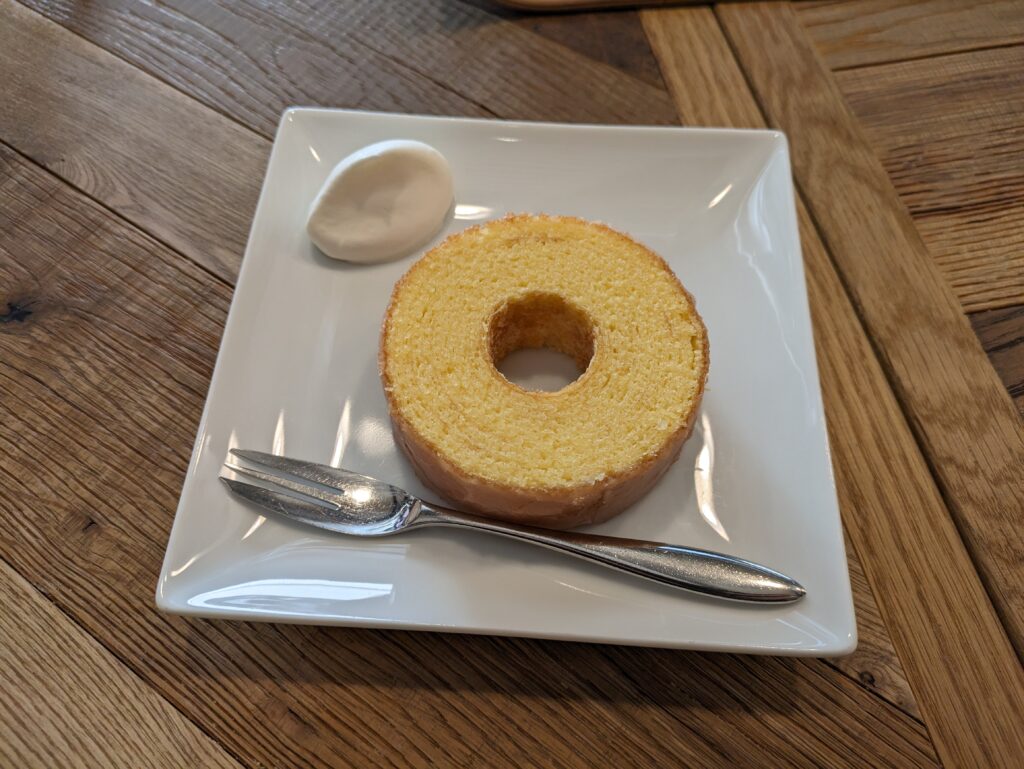 焼きたてバームクーヘン