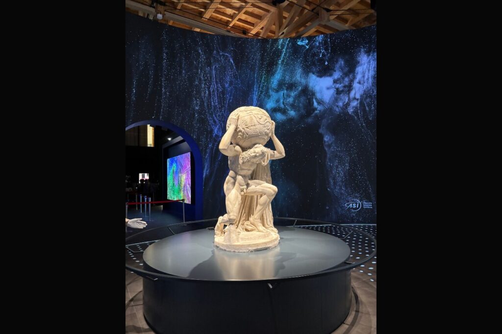 イタリアパビリオンの展示