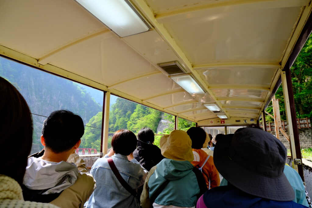 おすすめでない側の席に座った場合