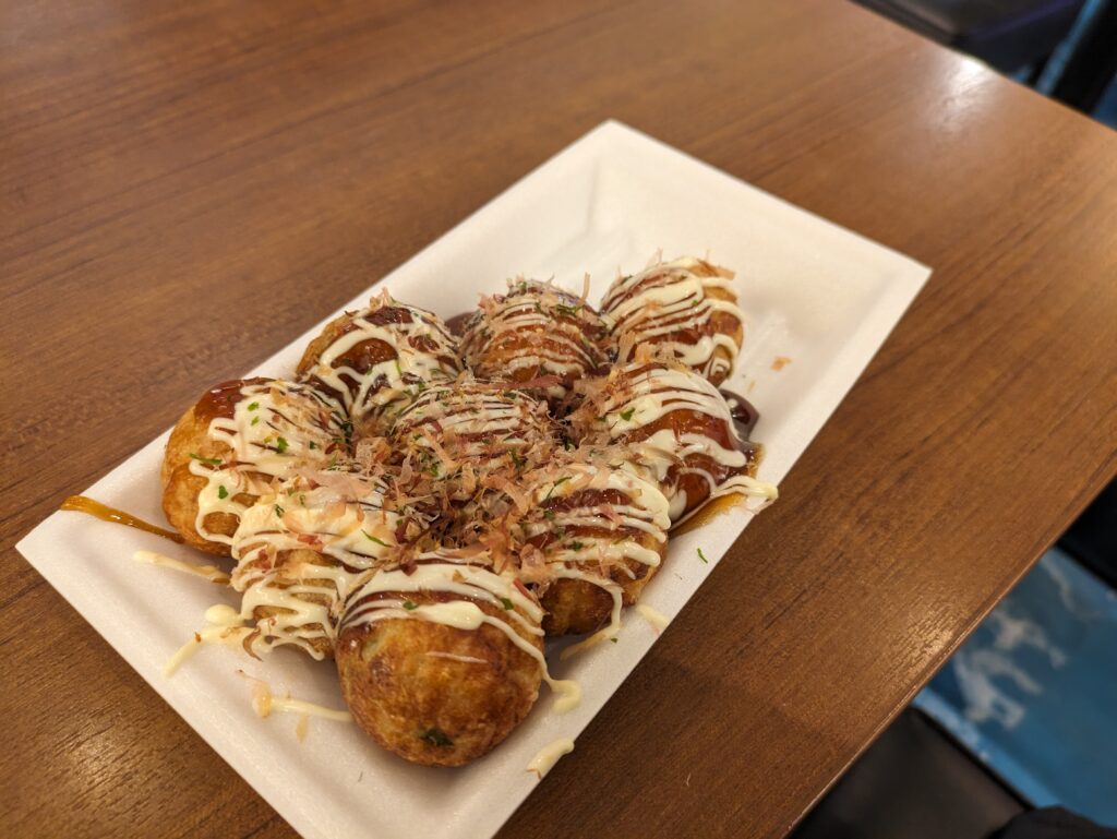 ユニバーサルシティウォークのたこ焼き