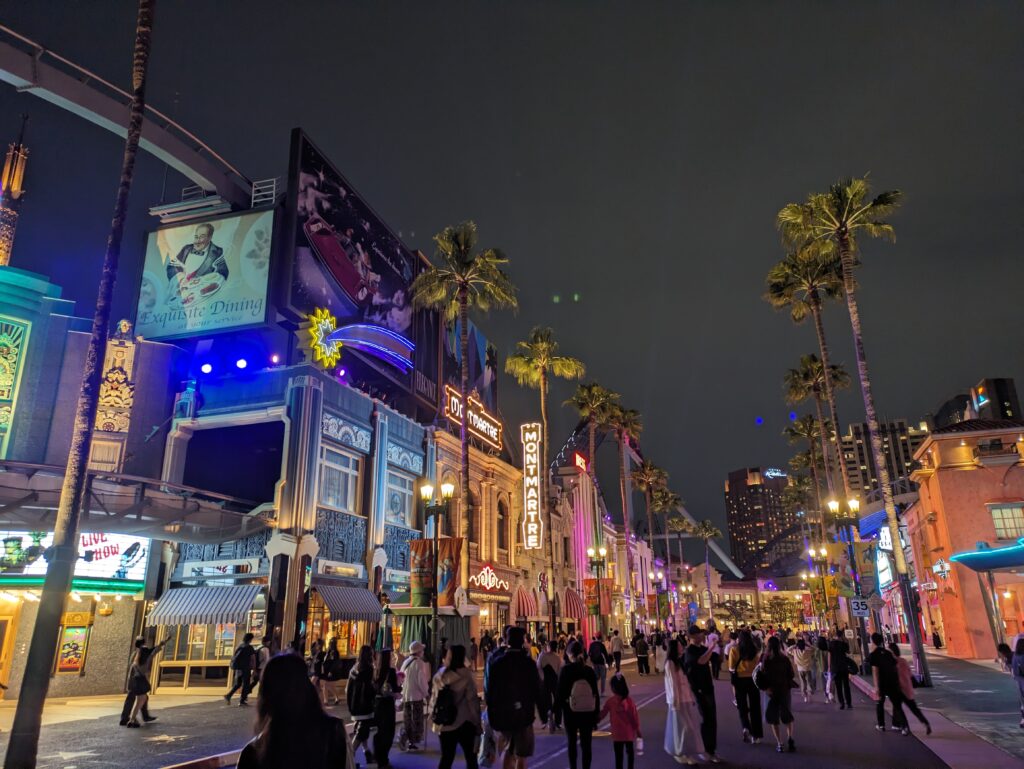 USJの夜景