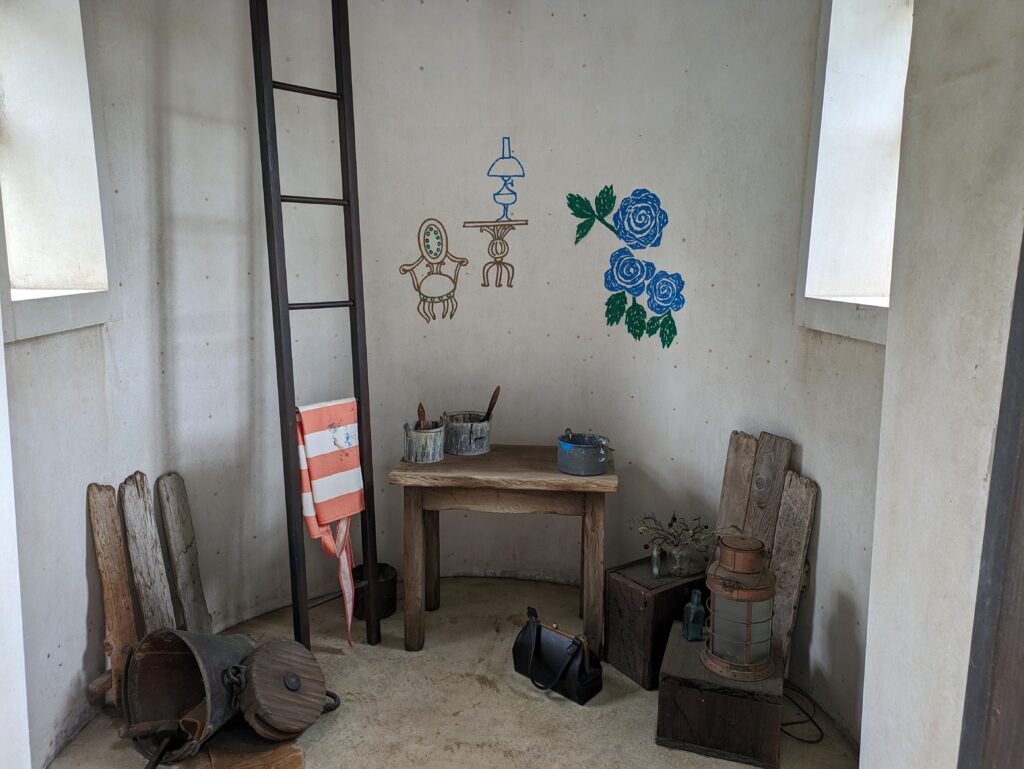 灯台の中の様子