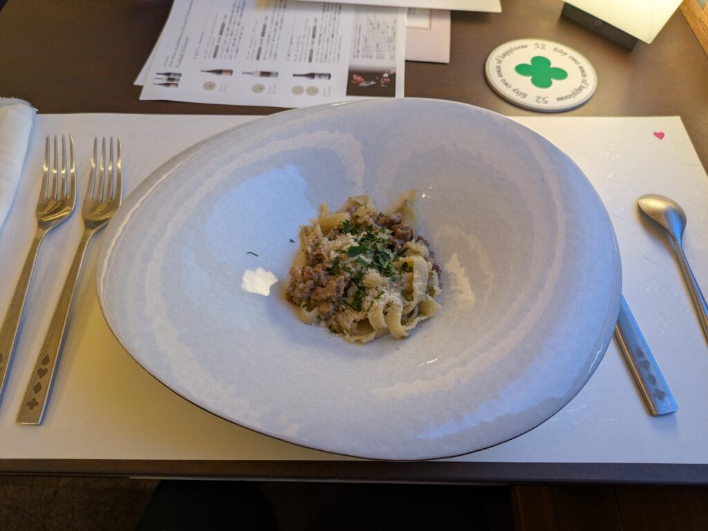 52席の至福のパスタ