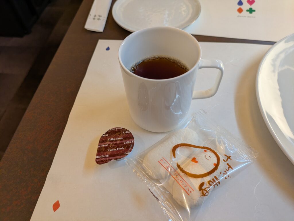 52席の至福の食後ドリンク