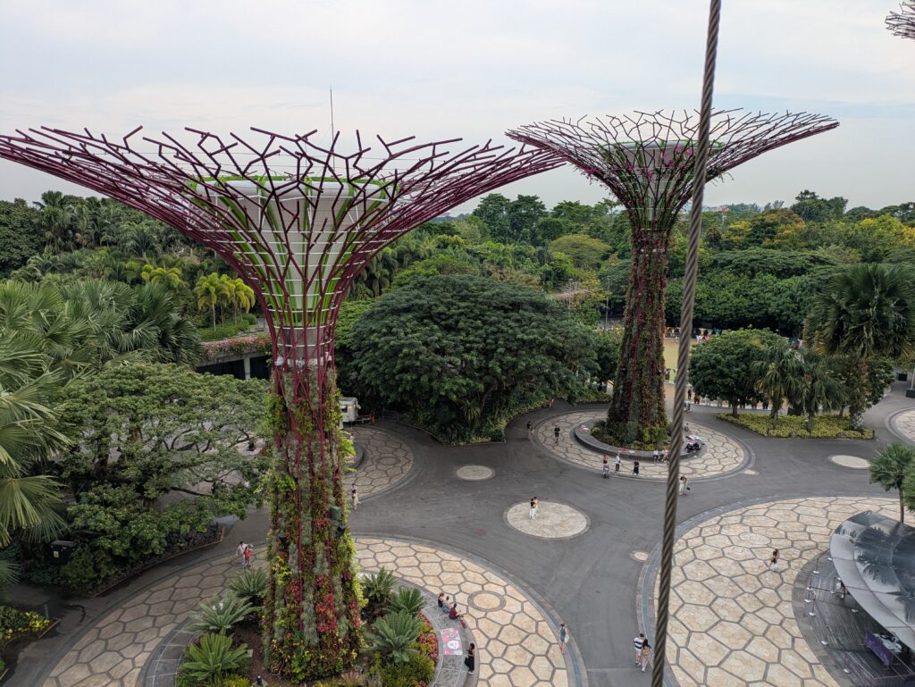 OCBCスカイウェイからの景色