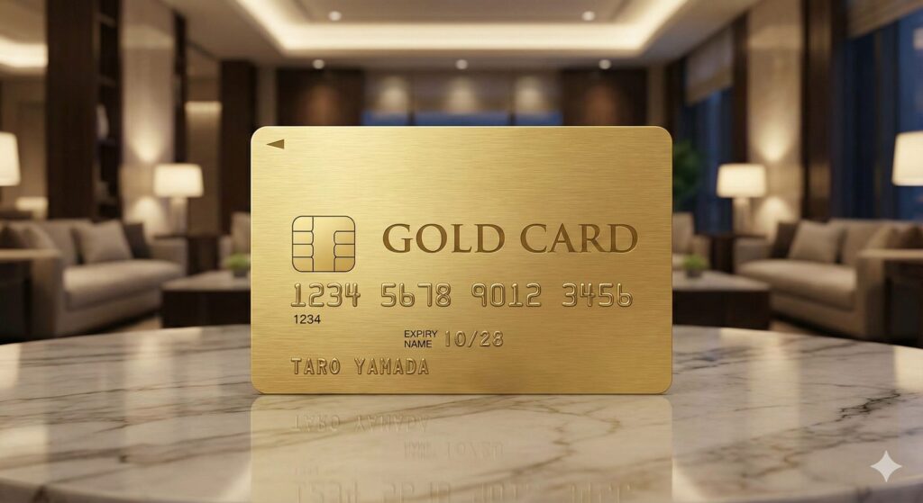 ゴールドカードのイメージ画像
