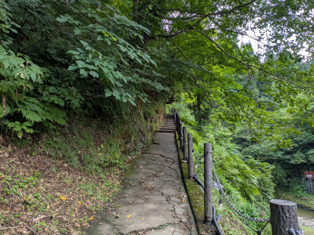 銀山温泉の散策コース