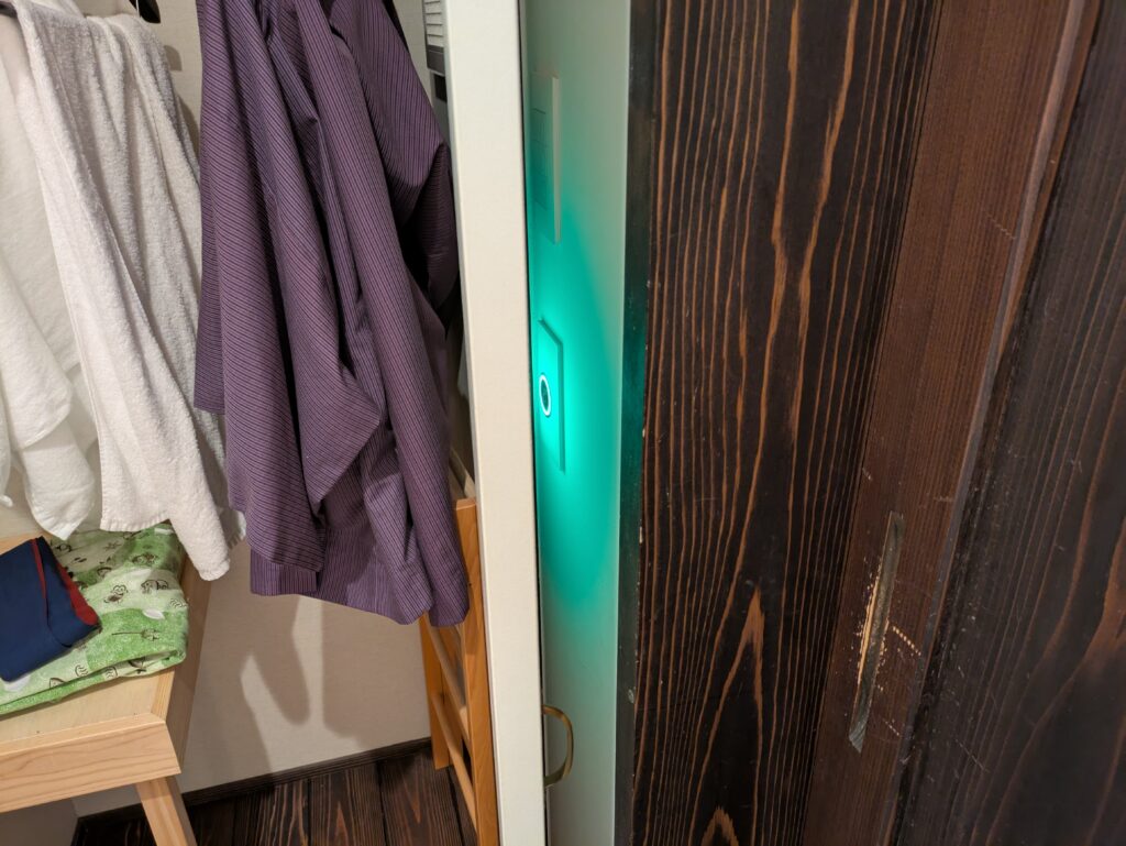 本館古勢起屋の客室の鍵