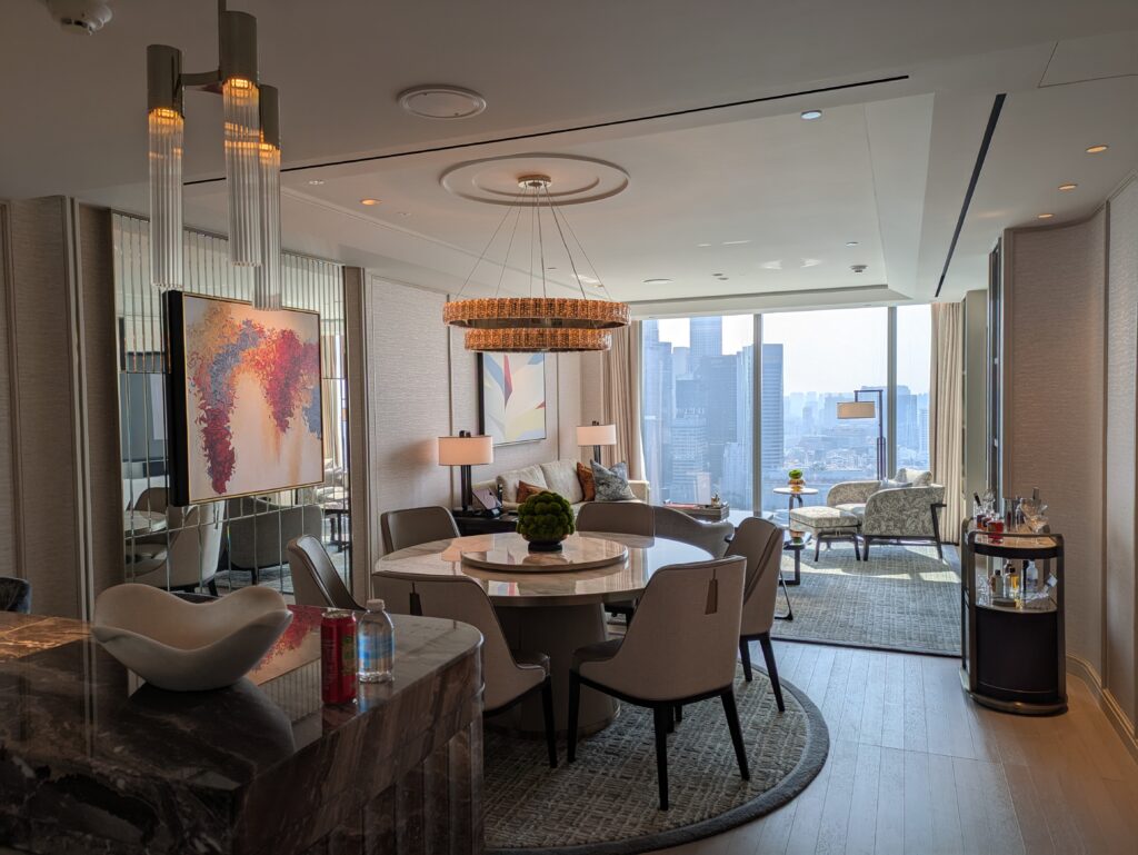 マリーナ・ベイ・サンズのスイートルーム