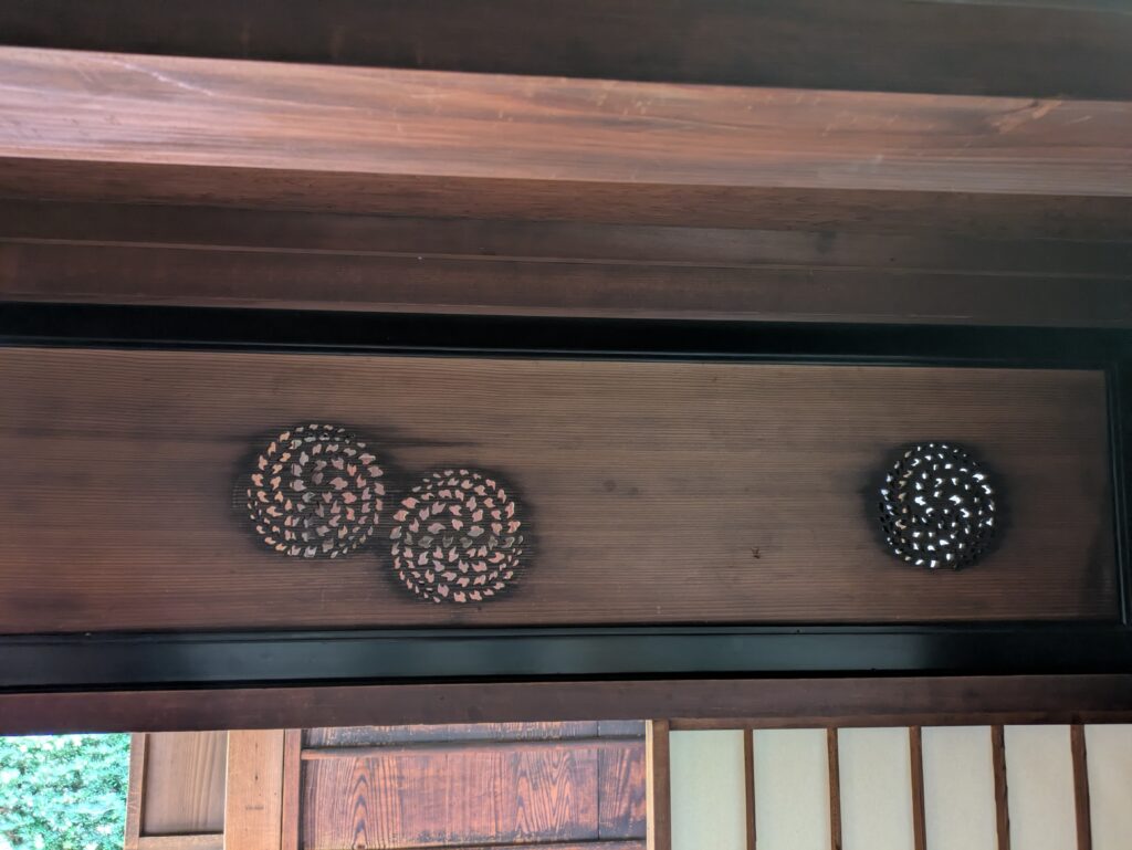 伊藤博文別邸の内装