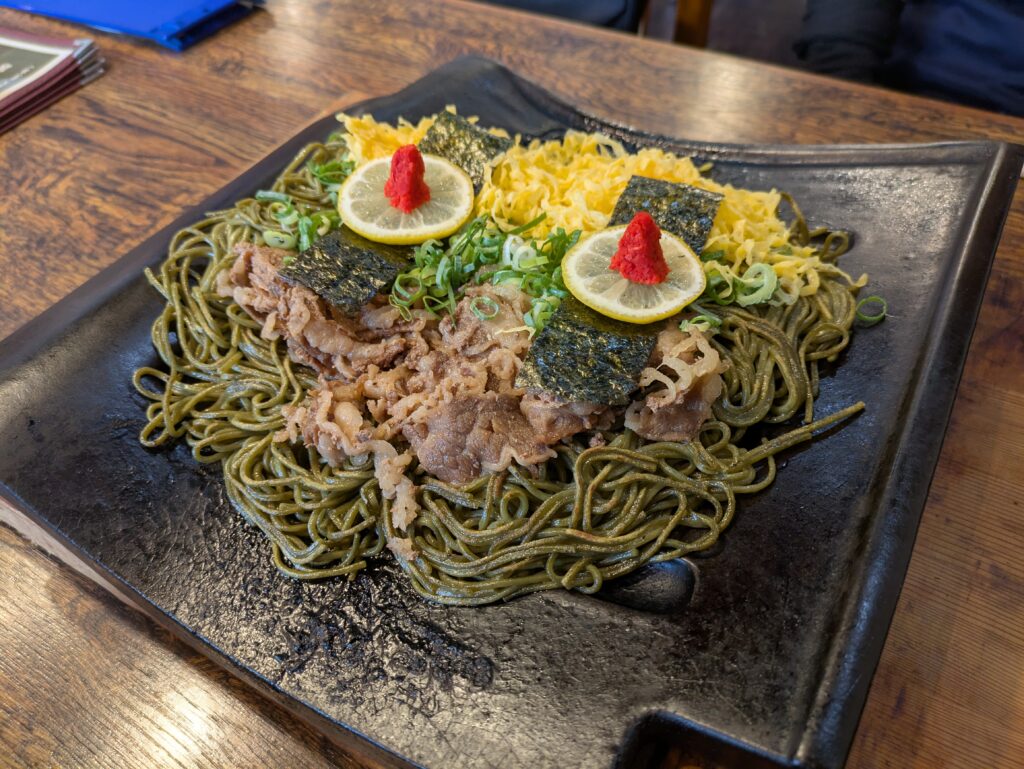 山口グルメ「瓦そば」