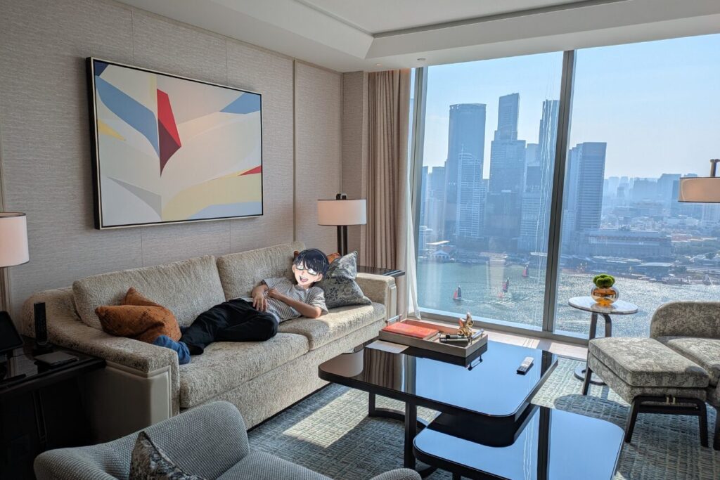 リビングにあるソファ