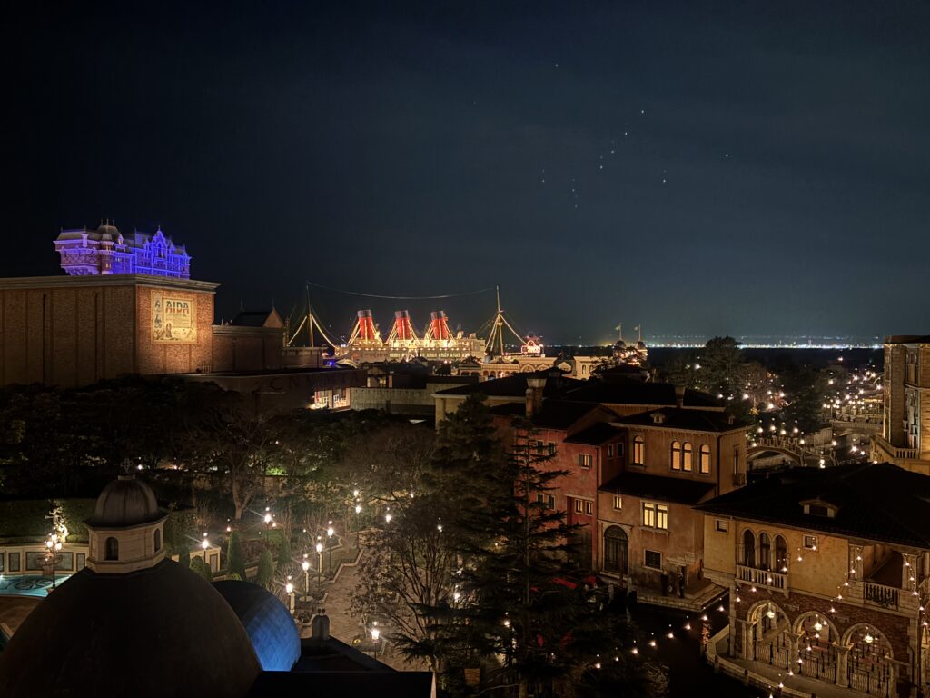 ミラコスタ・ヴェネツィアサイドからの景色