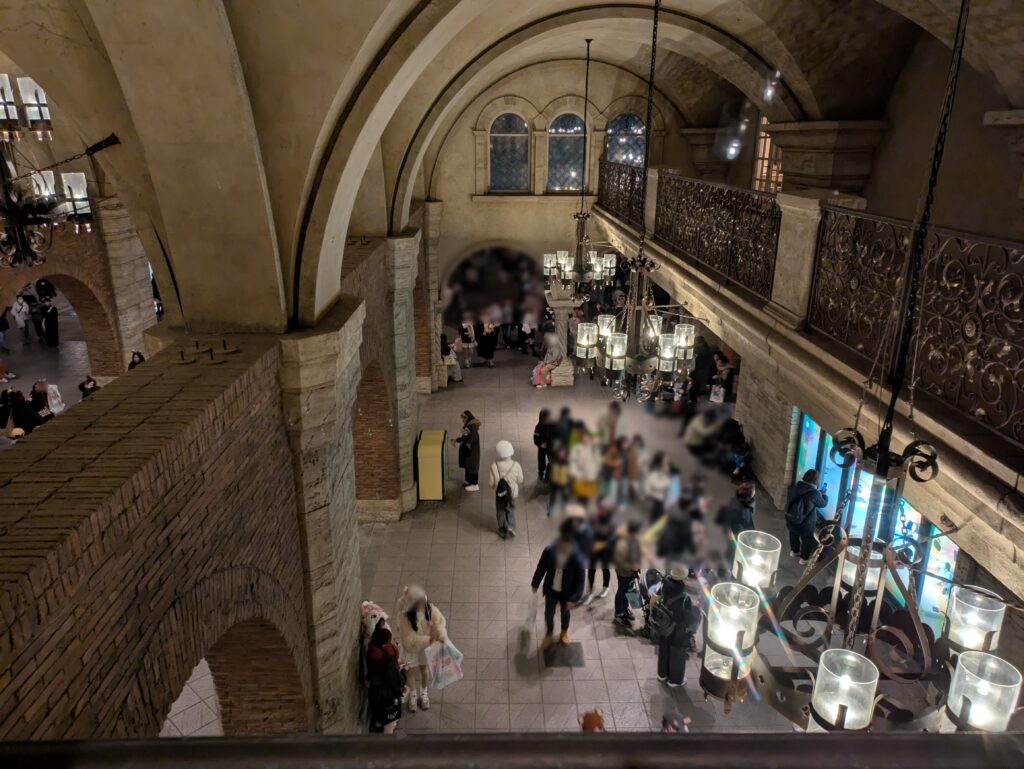 ディズニー・シーの様子