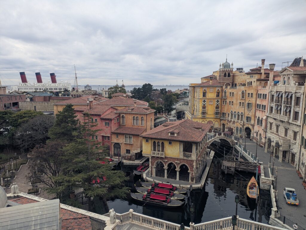 ヴェネツィアサイドからの景色