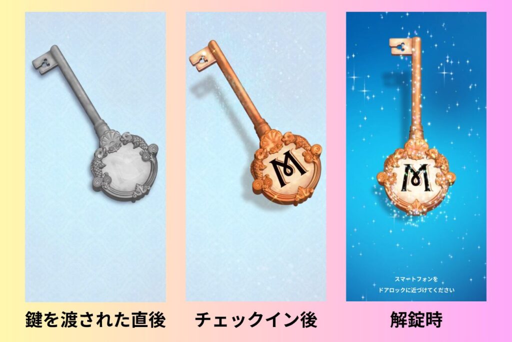 ホテルミラコスタの鍵