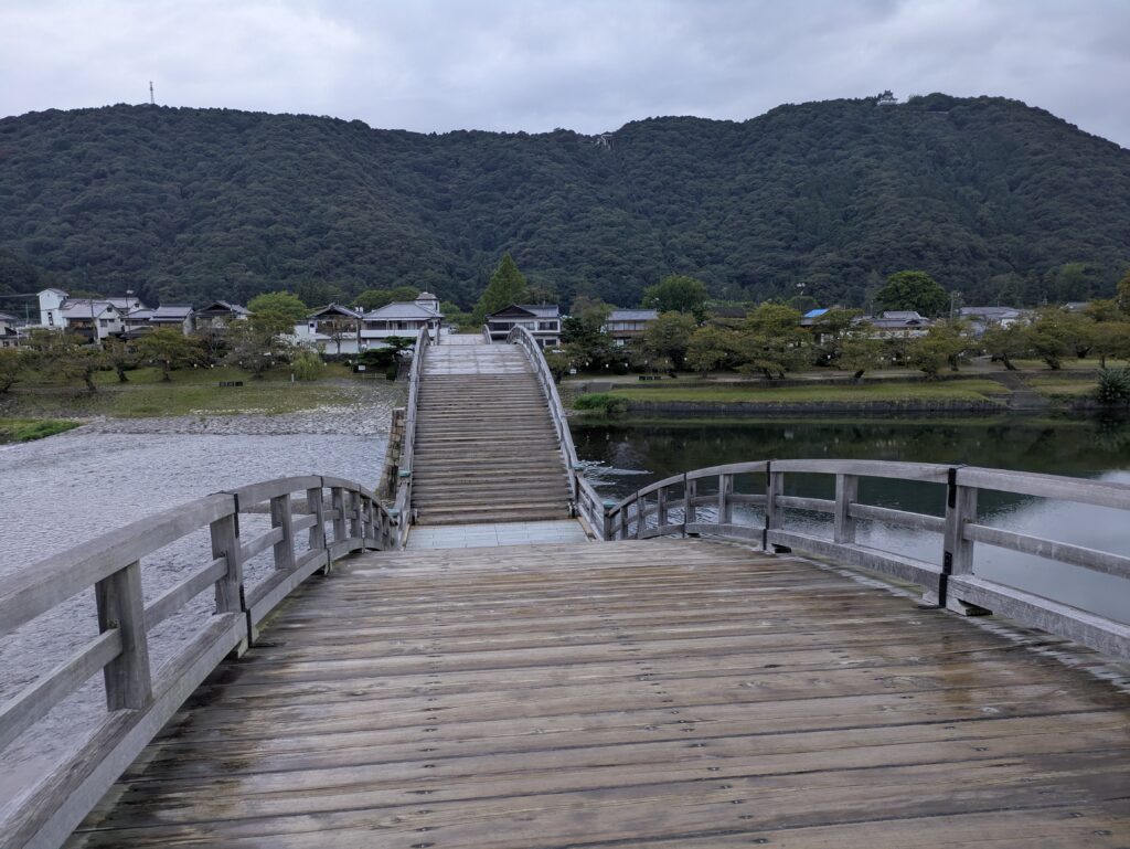 錦帯橋と岩国城