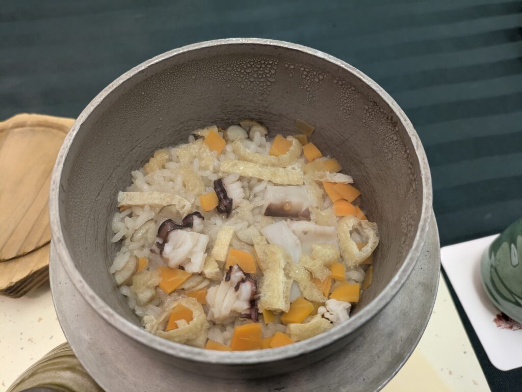 真蛸の釜飯