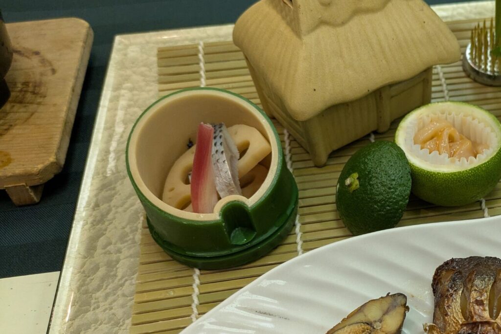 岩国国際観光ホテルの夕食