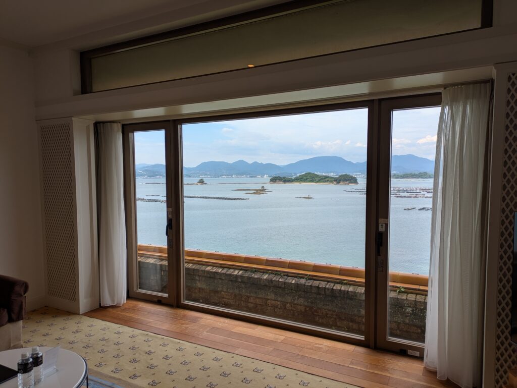 ホテル川久のオーシャンビュー