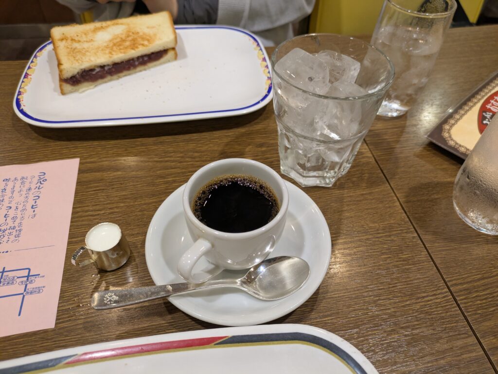 コンパルのアイスコーヒー