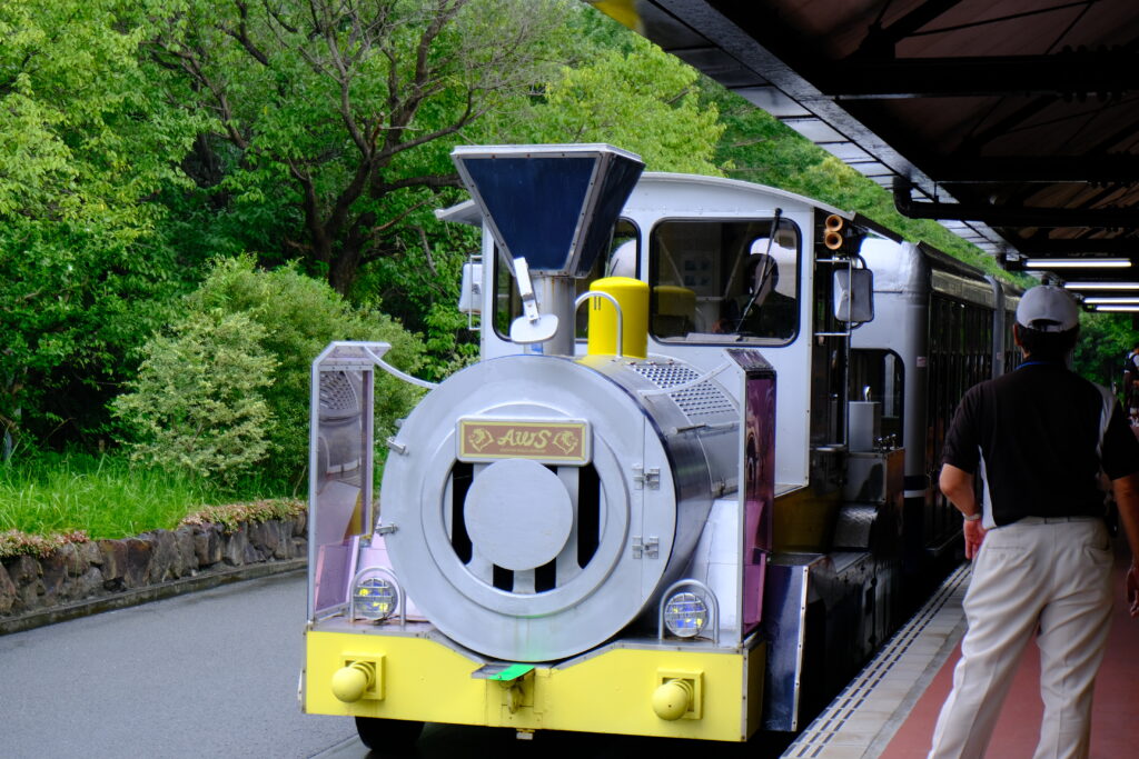 乗車したケニア号