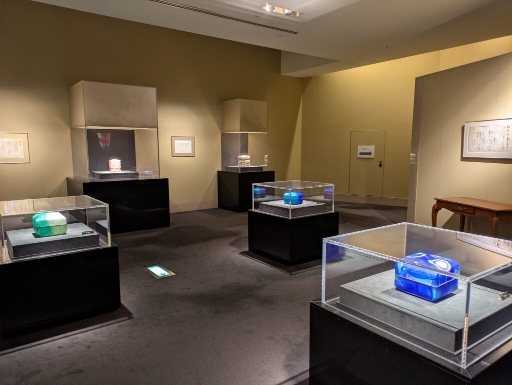 藤田喬平ガラス美術館の様子