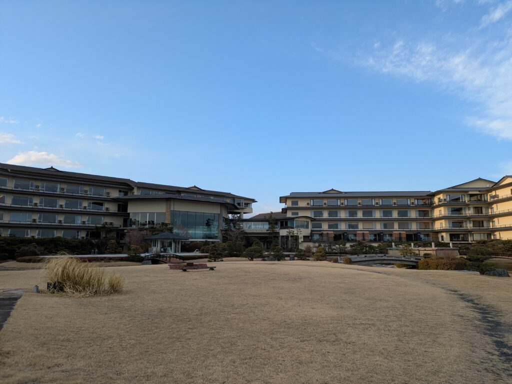 一の坊の水上庭園