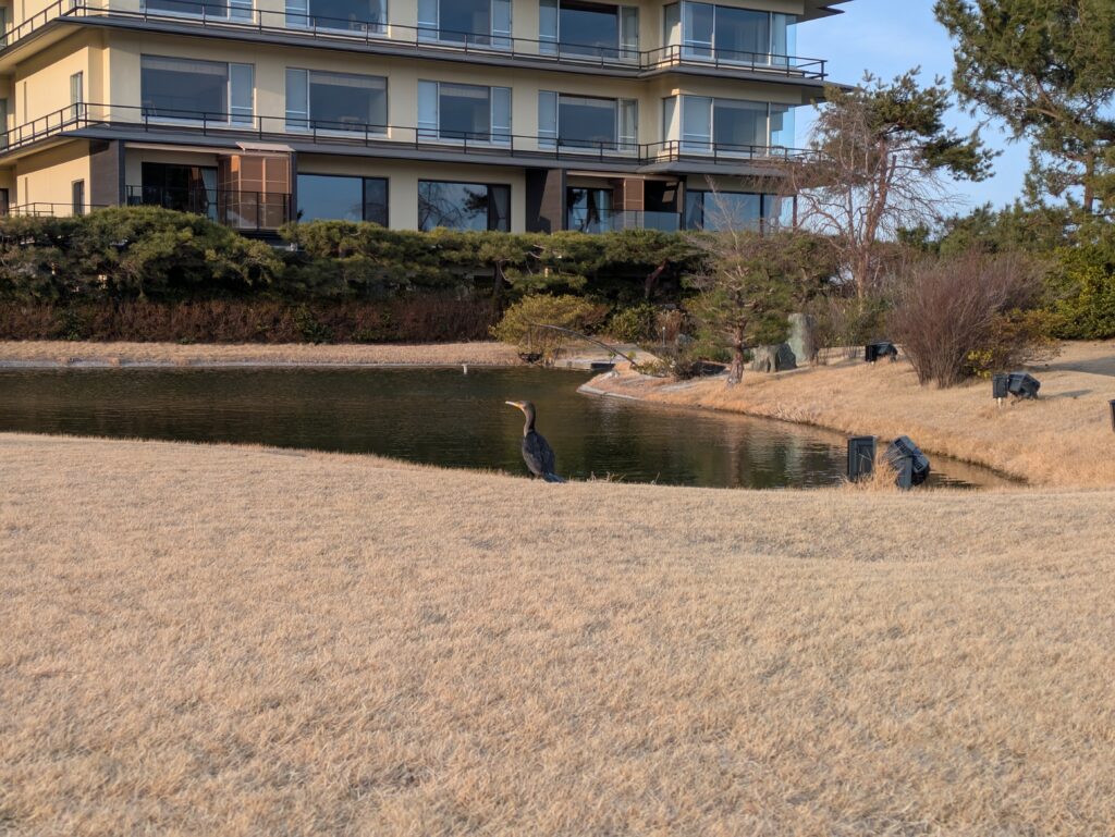 一の坊の水上庭園