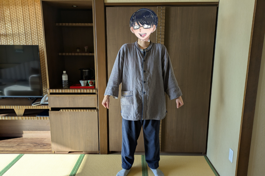 一の坊の作務衣