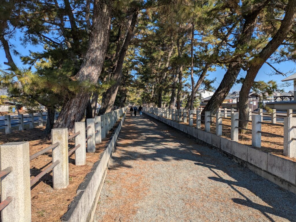 法隆寺の参道
