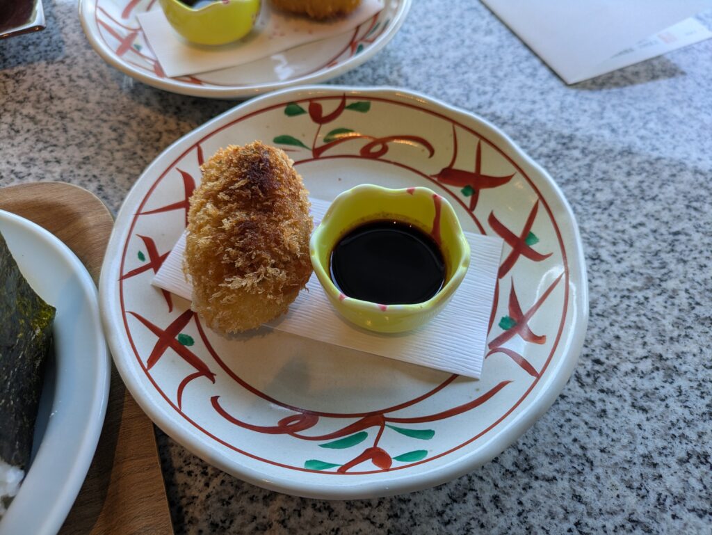 牡蠣のクリームコロッケ