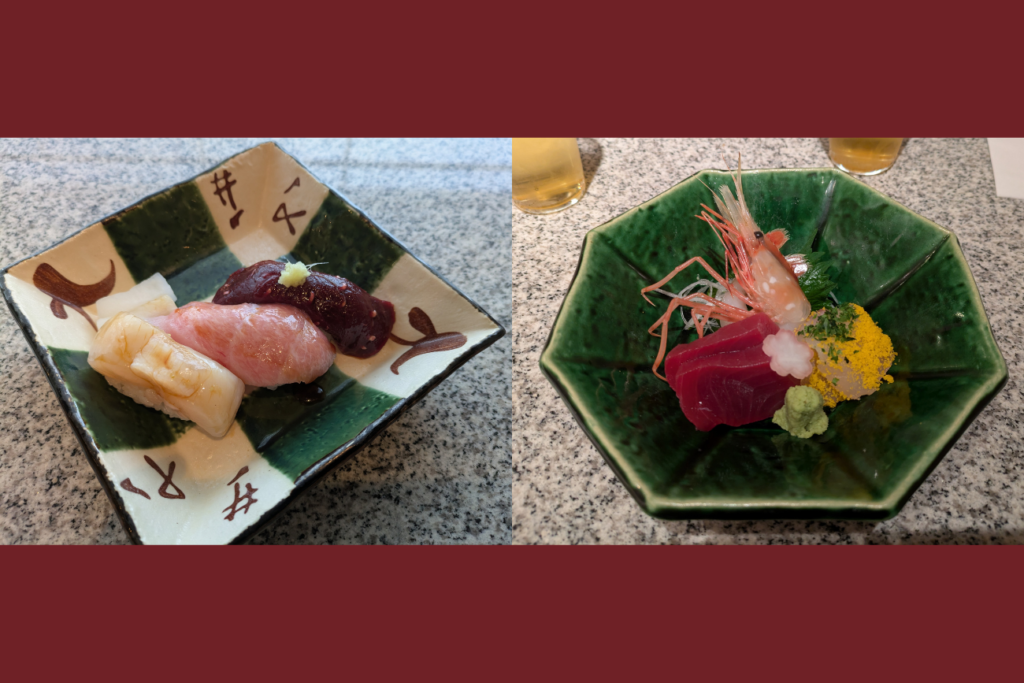 にぎり寿司とお造り