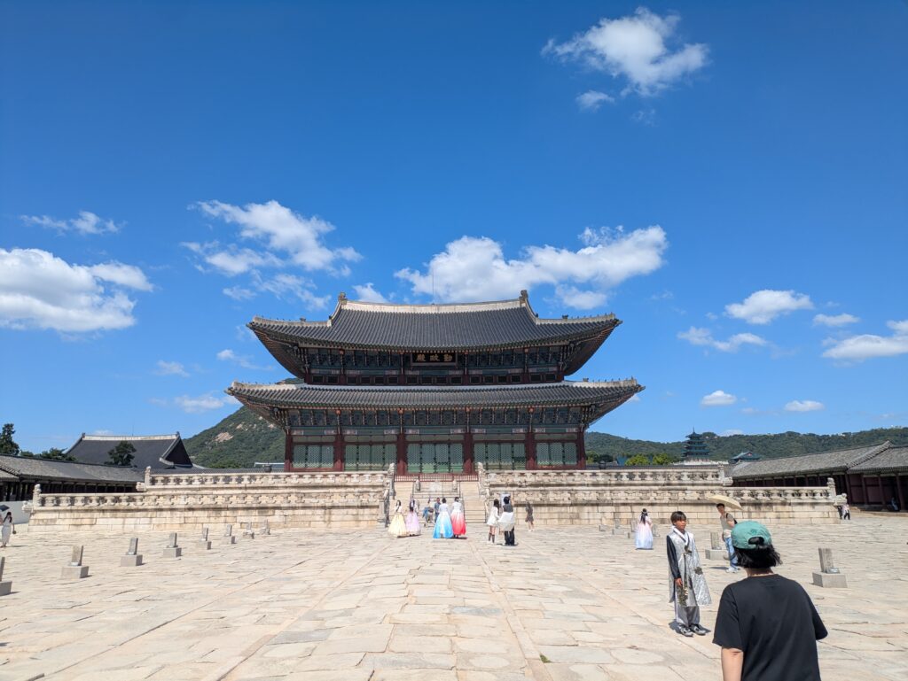 景福宮での写真