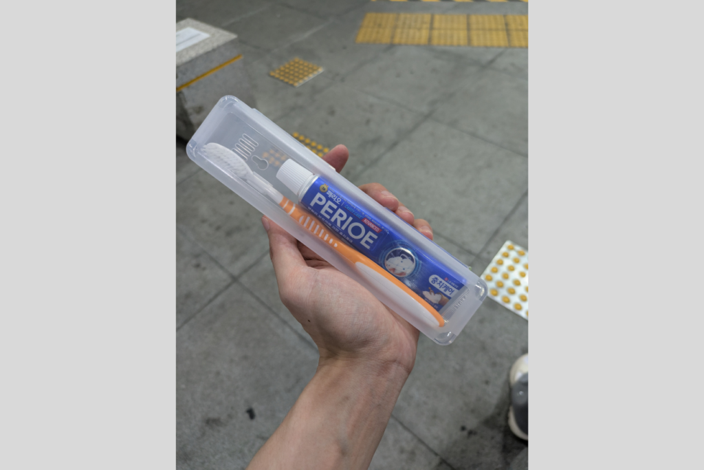 アンケートに答えたら貰えた歯ブラシセット